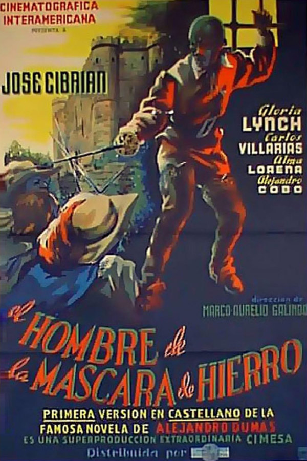 El hombre de la máscara de hierro (1943)