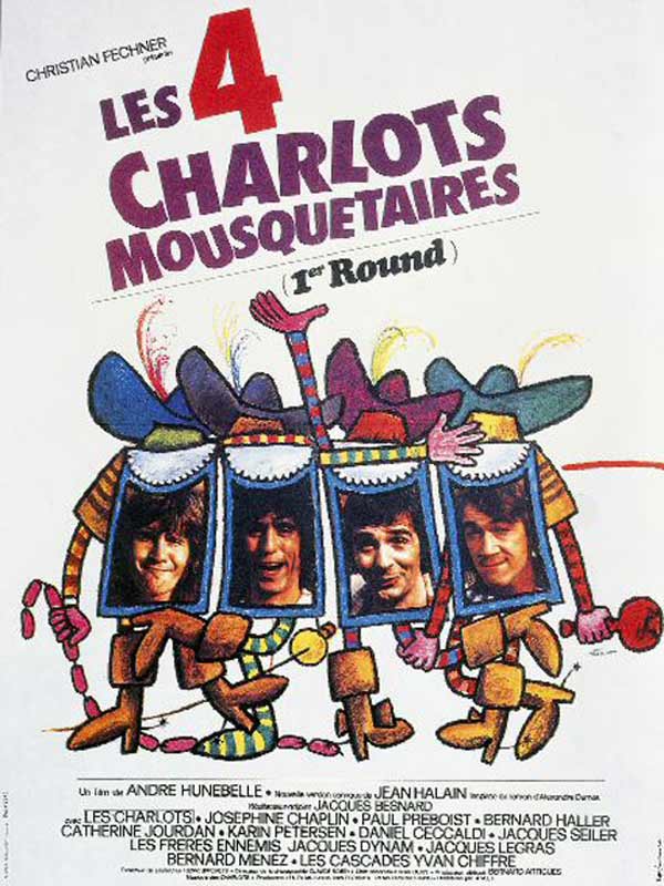 Les Quatre Charlots mousquetaires (1974)