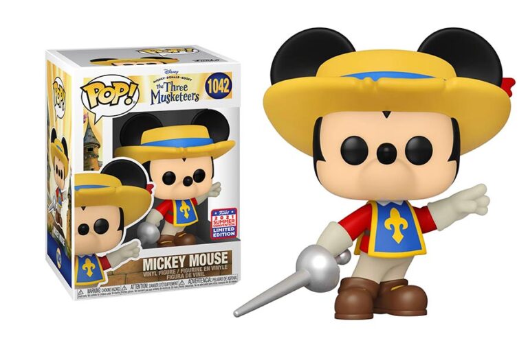 Mickey Mouse mousquetaire (POP)