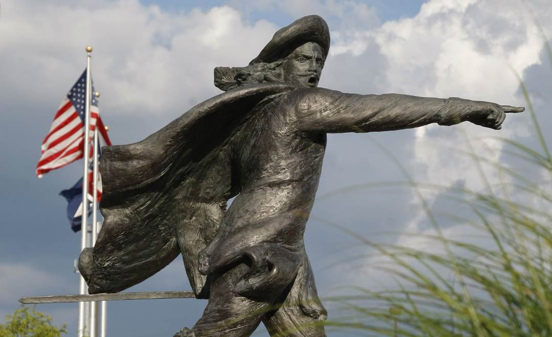 Statue de d’Artagnan de Cincinnati (USA)